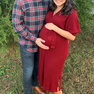 ASOS maternity dress